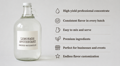 Smoked Watermelon lemonade concentrate