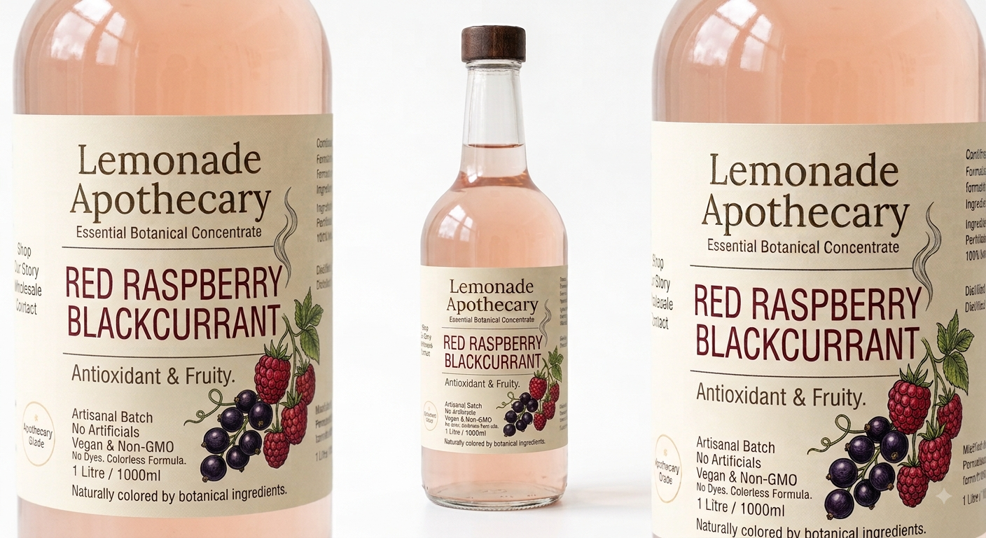Red Raspberry Blackcurrant Lemonade Infusion