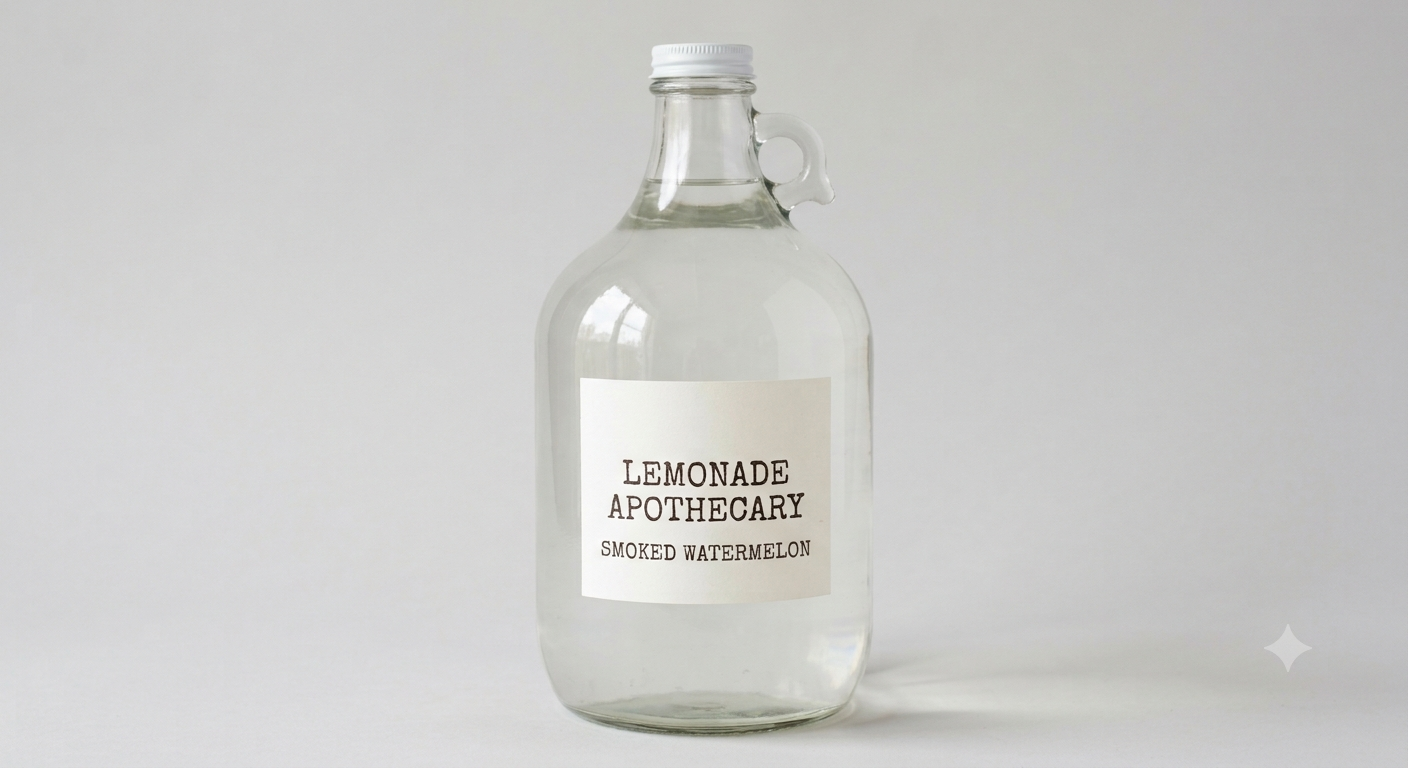 Smoked Watermelon lemonade concentrate